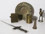 verzameling koperen voorwerpen (6x), Antiek en Kunst, Antiek | Koper en Brons, Ophalen of Verzenden, Koper