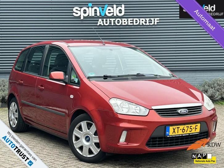 Ford C-Max 2.0-16V Trend BJ`08 AUT Airco Elekpakket, Auto's, Ford, Bedrijf, Te koop, C-Max, ABS, Airbags, Airconditioning, Alarm