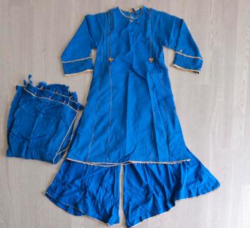 Ethnic Blauwe Sharara Set – Feestelijk (maat S) beschikbaar voor biedingen