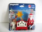playmobil Kerstman met orgel +engeltje 4889  (nieuw), Ophalen of Verzenden, Zo goed als nieuw, Complete set