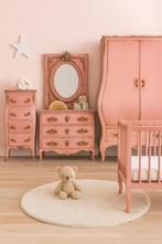 Complete brocante kinderkamer op maat gemaakt., Kinderen en Baby's, Kinderkamer | Commodes en Kasten, Ophalen, 50 tot 70 cm, 105 cm of meer