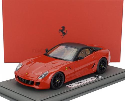 BBR 1:18 Ferrari 599 GTB Fiorano 2007 Rosso Corsa, Hobby en Vrije tijd, Modelauto's | 1:18, Nieuw, Overige merken, Ophalen of Verzenden