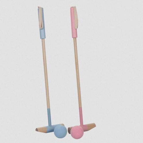 Polospel voor Hobby Horsing | Set van 2 stokken en 2 ballen, Hobby en Vrije tijd, Overige Hobby en Vrije tijd, Nieuw, Ophalen of Verzenden