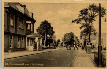 Ede Maandereind met Telefoonweg st 1955  Fotina beschikbaar voor biedingen