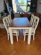 Eettafel 140x80, Huis en Inrichting, Tafels | Eettafels, Ophalen, Gebruikt, 100 tot 150 cm, 50 tot 100 cm