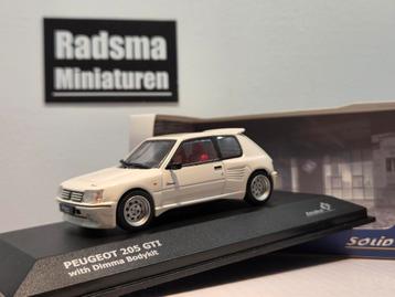Peugeot 205 Gti + Dimma Bodykit - 1:43 Solido beschikbaar voor biedingen