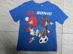 T-shirt blauw maat 122 Sonic shirt korte mouw, Kinderen en Baby's, H&M, Ophalen of Verzenden, Zo goed als nieuw, Shirt of Longsleeve