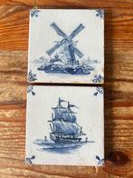 2 Siertegels / wandtegels - historische tegels, Ophalen of Verzenden