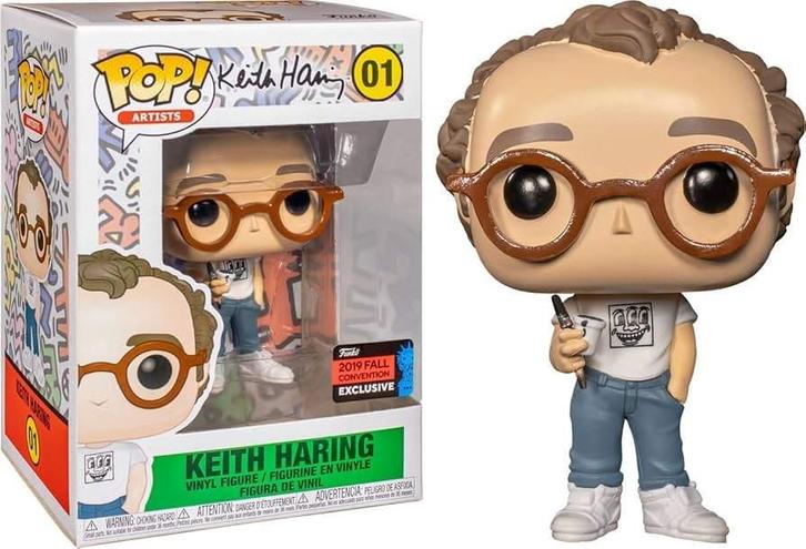 Keith Haring NYCC 2019 Exclusive Funko Pop!, Verzamelen, Poppetjes en Figuurtjes, Nieuw, Ophalen of Verzenden