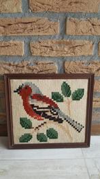 geborduurde schilderijen, Huis en Inrichting, Woonaccessoires | Schilderijen, Tekeningen en Foto's, Minder dan 50 cm, Ophalen of Verzenden