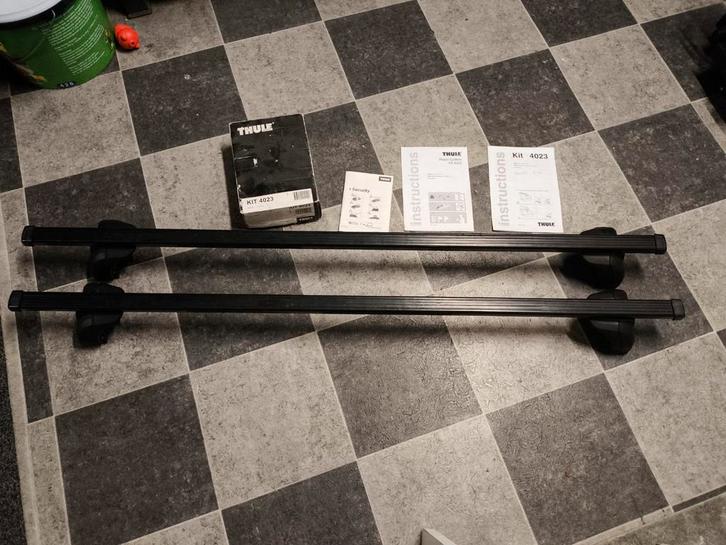 Thule Dakdragers 753 + Kit 4023 BMW, Auto diversen, Dakdragers, Gebruikt, Ophalen of Verzenden