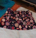 Art Rokje met retro print, Kleding | Dames, Rokken, Zwart, Ophalen of Verzenden, Gedragen, Boven de knie