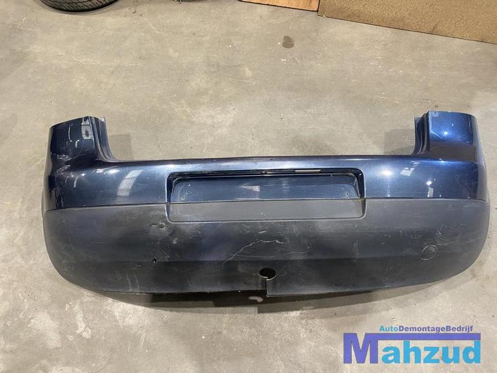 VW GOLF 5 Groen blauw LC5F Achterbumper bumper achter, Auto-onderdelen, Carrosserie en Plaatwerk, Bumper, Volkswagen, Achter, Gebruikt