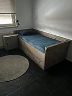 Slaapkamer steigerhout grey, Ophalen, Gebruikt, Eenpersoons, Steigerhout