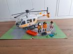 Playmobil ambulance helikopter, Ophalen of Verzenden, Zo goed als nieuw, Complete set