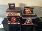 4 Douwe Egberts Winkelblikken / Voorraadblikken, Verzamelen, Blikken, Ophalen of Verzenden, Gebruikt, Overige, Douwe Egberts