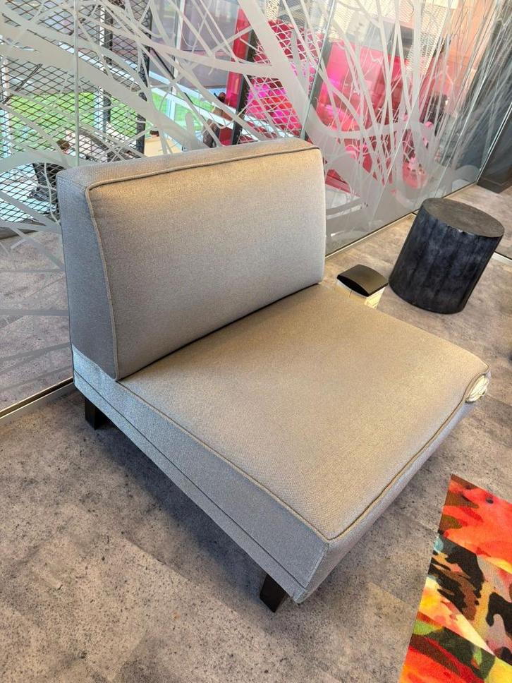 2 fauteuils, stoelen gratis, Huis en Inrichting, Stoelen, Gebruikt, Twee, Stof, Grijs, Ophalen