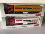 modelauto 1;87 AWM Bruning, Hobby en Vrije tijd, Modelauto's | 1:87, Verzenden, Nieuw, Bus of Vrachtwagen, AWM