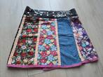 Patchwork rok Zand Amsterdam van maat 38 tm 46 dubbelzijdig, Zand Amsterdam, Maat 42/44 (L), Ophalen of Verzenden, Zo goed als nieuw