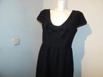 Red Valentino nette zwarte jurk strik voorkant IT 46, Maat 38/40 (M), Verzenden, Zwart, Zo goed als nieuw