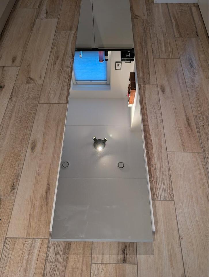 IKEA Pax Deuren 229x50 - Hoogglans Wit & Spiegel, Huis en Inrichting, Kasten | Kledingkasten, Gebruikt, 200 cm of meer, 50 tot 100 cm