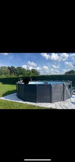 Ombouw Graphite Panel Intex XTR, Tuin en Terras, Zwembaden, Rond, 300 cm of meer, Zo goed als nieuw, Ophalen