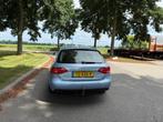 Audi A4 Avant 1.8 TFSI AUTOMAAT LEER APK, Gebruikt, Beige, 4 cilinders, Blauw