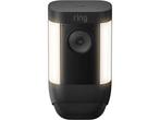 Ring Spotlight Cam Pro Battery - Zwart, Ophalen of Verzenden, Nieuw, Buitencamera