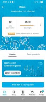 AH spaarkaarten / spaarzegels glazen Royal van Kempen, Albert Heijn, Verzenden