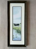 Wiebe van der Zee - Een koe “Kijk mij nou” - Giclée, Antiek en Kunst, Kunst | Schilderijen | Klassiek, Ophalen