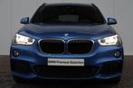 BMW X1 sDrive18i High Executive M-Sportpakket / Stoelverwarm, Auto's, BMW, Met garantie (alle), Blauw, Alcantara, Origineel Nederlands