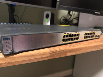 Cisco Netwerk Switch - catalyst 3750 series - 2 Beschikbaar! beschikbaar voor biedingen