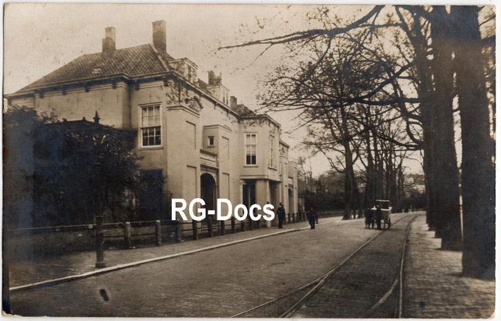 Ansichtkaart - Fotokaart Straatgezicht Den Haag ca 1910, Verzamelen, Ansichtkaarten | Nederland, Ongelopen, Noord-Holland, Voor 1920