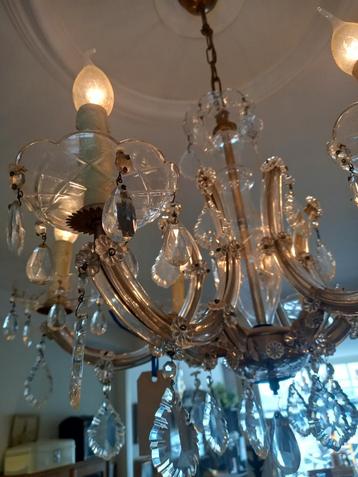Antieke Maria Theresia kroonluchter 6lichtpunten  beschikbaar voor biedingen