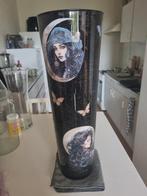Decoupage vaas, Overige kleuren, Nieuw, Ophalen of Verzenden, Glas