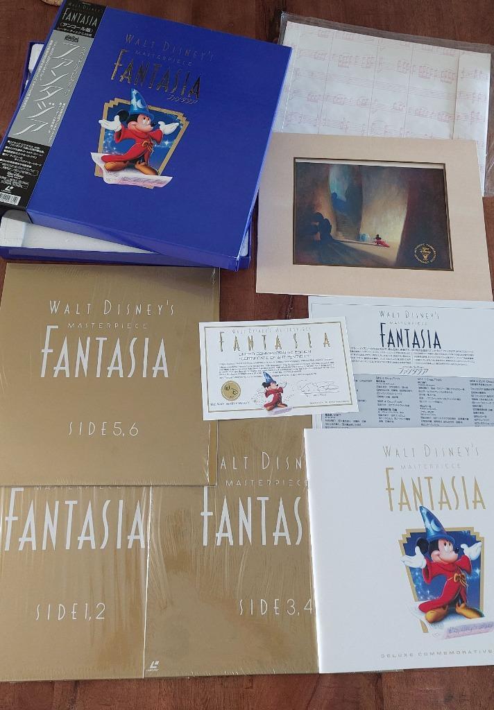 Set Box Walt Disney,s Master Piece Fantasia Mickey Mouse, Verzamelen, Disney, Zo goed als nieuw, Overige typen, Mickey Mouse, Verzenden