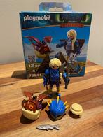 PLAYMOBIL Dragons 70041 Astrid in vliegpak en Schrokop, Ophalen of Verzenden, Zo goed als nieuw, Complete set