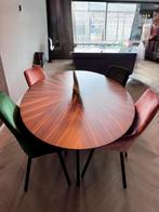 4 Eetkamerstoelen | draaibaar | velvet | industrieel | Chic, Huis en Inrichting, Stoelen, Ophalen, Metaal, Overige kleuren, Industrieel, hotelchique, hotel chic