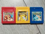 Pokemon rood/geel/blauw, Spelcomputers en Games, Games | Nintendo Game Boy, Avontuur en Actie, Verzenden, 1 speler, Zo goed als nieuw