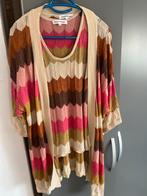 Glitterpak Top en Vest Bisou's Project M/L, Ophalen of Verzenden, Zo goed als nieuw, Overige kleuren, Lange mouw