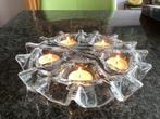Waxinelichthouder, glas, Muurla, Lumina, Finland, vintage, Antiek en Kunst, Ophalen, Glas