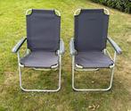 Travel en co kampeerstoelen grijs, Caravans en Kamperen, Kampeermeubelen, Ophalen, Gebruikt, Campingstoel