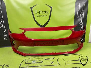 opel corsa F GS line voorbumper 4X pdc bumper ROOD beschikbaar voor biedingen