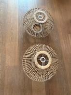 Kwantum boreas Karwei Webbing Bamboe rotan hanglamp, Huis en Inrichting, Ophalen of Verzenden, Minder dan 50 cm