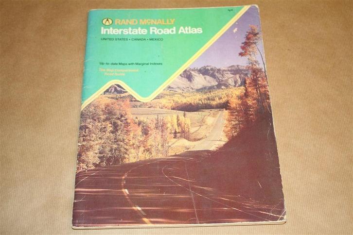 Rand McNally wegenatlas. VS, Canada en Mexico in kaarten., Boeken, Atlassen en Landkaarten, Gelezen, Landkaart, Overige gebieden