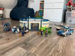 Playmobil politiebureau te koop, Ophalen of Verzenden, Gebruikt