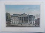 131 / Paleis van Justitie Leeuwarden Gekleurde Staalgravure, Ophalen of Verzenden