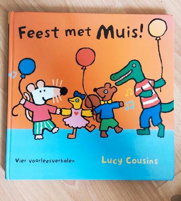 Feest met muis | kinderboek extra groot | Lucy Cousins beschikbaar voor biedingen