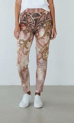 Missy Broek S-XL met Steentjes, Beige, Nieuw, Ophalen of Verzenden, Lang