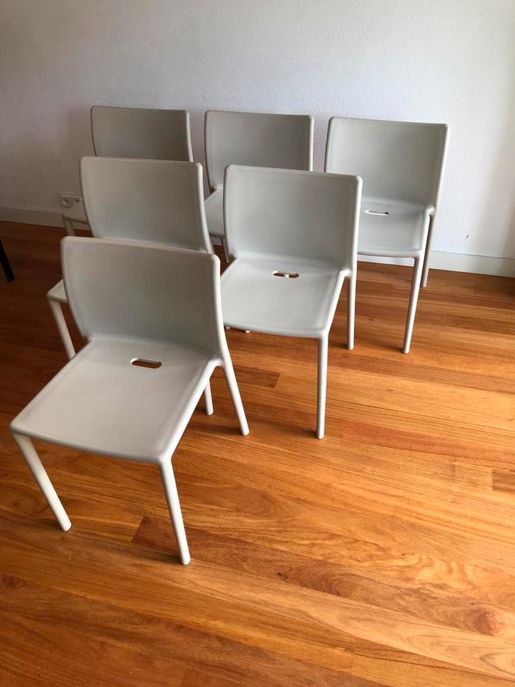 Airchair magis jasper Morrison design stoelen 4 /6 of 10, Huis en Inrichting, Stoelen, Zo goed als nieuw, Vijf, Zes of meer stoelen